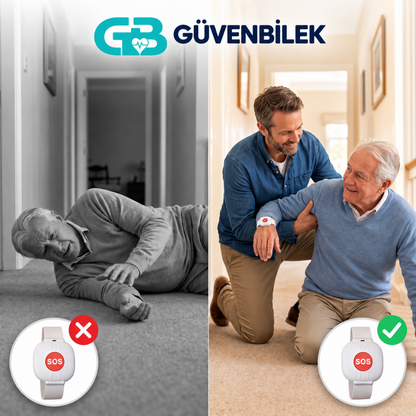 GüvenBilek® SOS Acil Durum Bilekliği