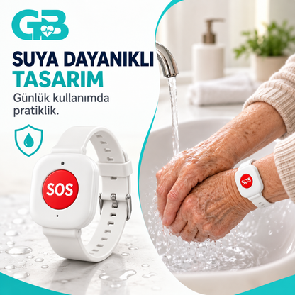 GüvenBilek® SOS Acil Durum Bilekliği
